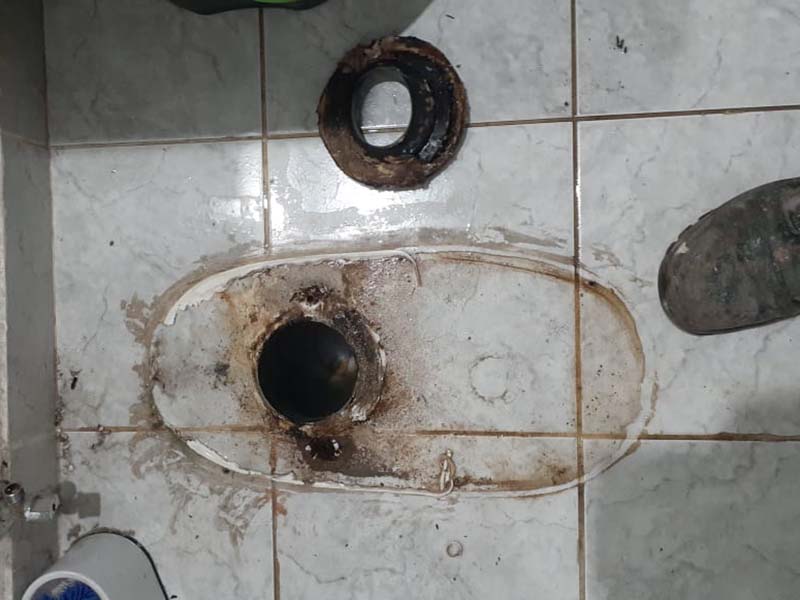 cambio de sello wc